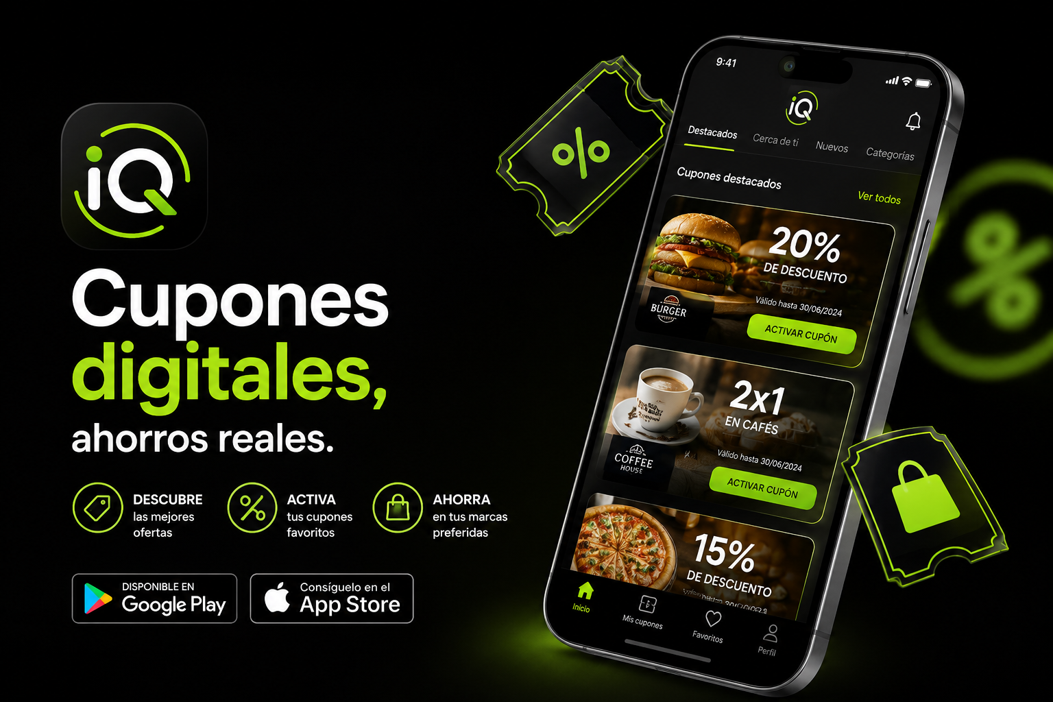 Presentación de la aplicación iQpons